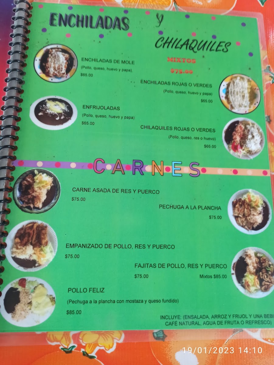 El Rincón Chiapaneco Menu - Image 3